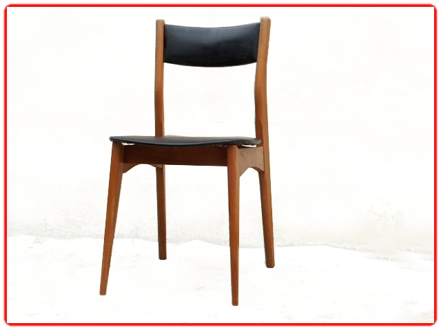 Chaises vintage scandinave rénovées
