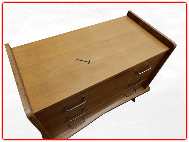 Commode vintage ancienne bois