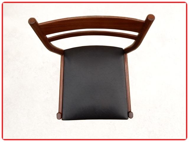 chaises palissandre scandinave