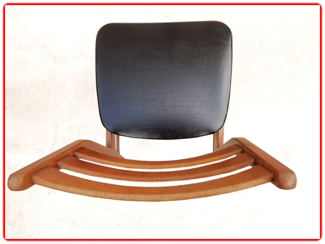 4 chaises vintage scandinave 1960 rénovées