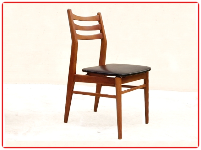 Chaises vintage rénovées 1960