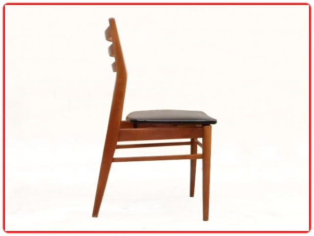 Chaises rénovées scandinave vintage 1960