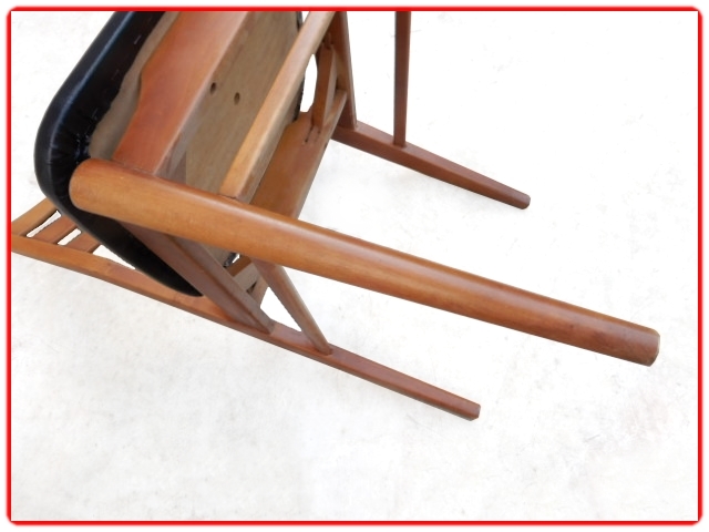 4 chaises vintage rénovées