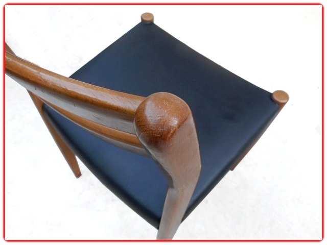 Chaises scandinave vintage rénovées