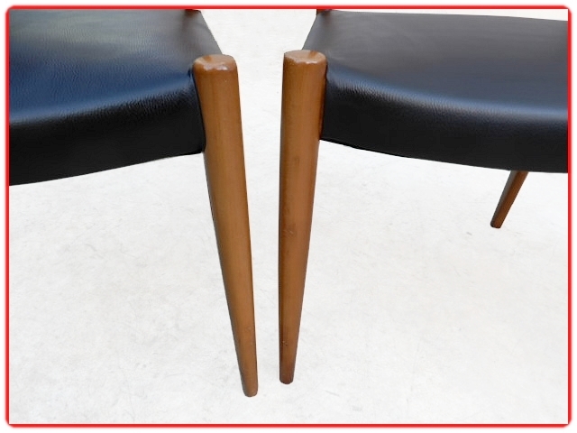 Chaises design scandinave rénovées