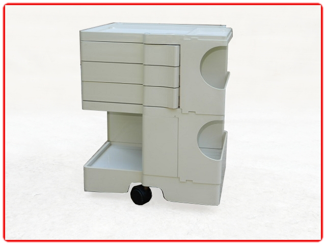 Desserte joe Colombo blanche boby