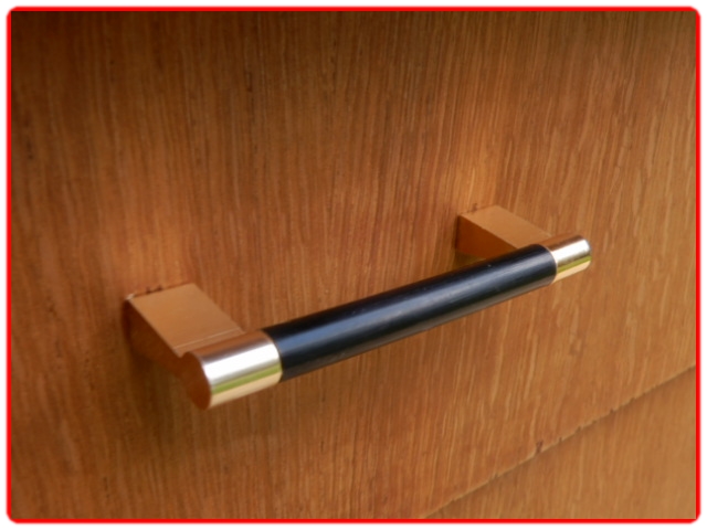 Commode rétro 1950 bois ambré