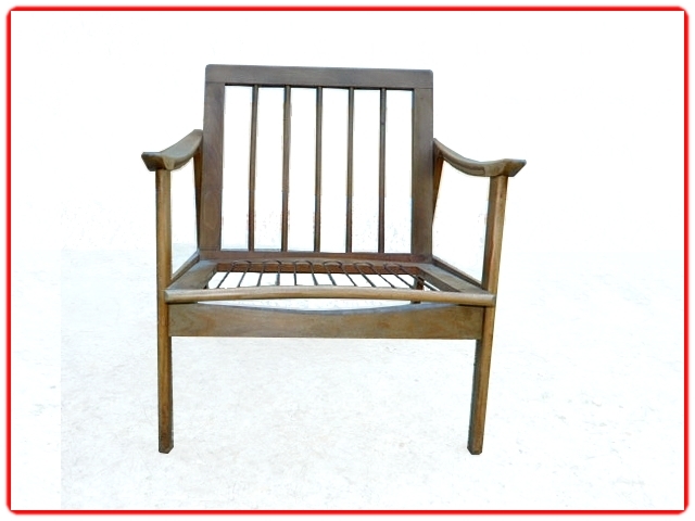 Fauteuil vintage boomerang