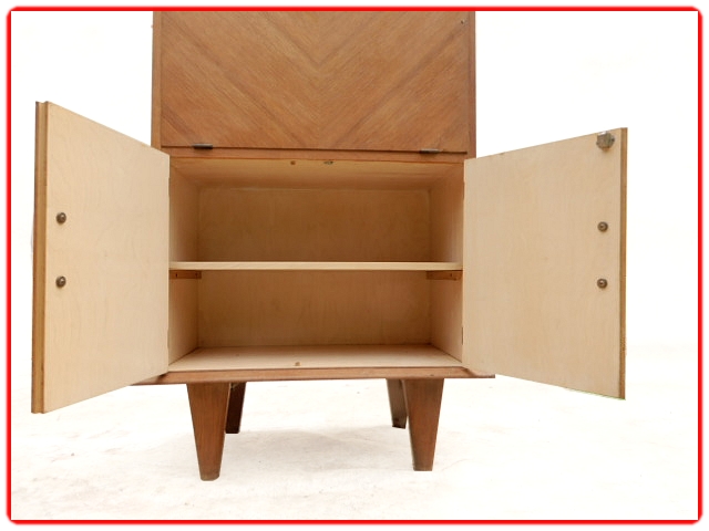 secrétaire vintage bois massif