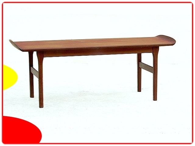 Table basse scandinave vintage teck
