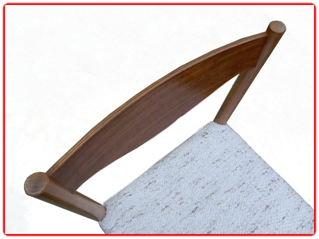 Chaises en teck scandinave vintage