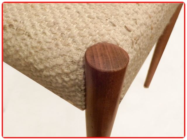 Chaises années 60 scandinave teck