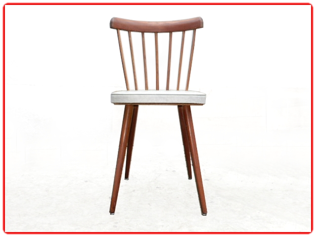 chaises vintage rétro 1960 skaï dls Baumann