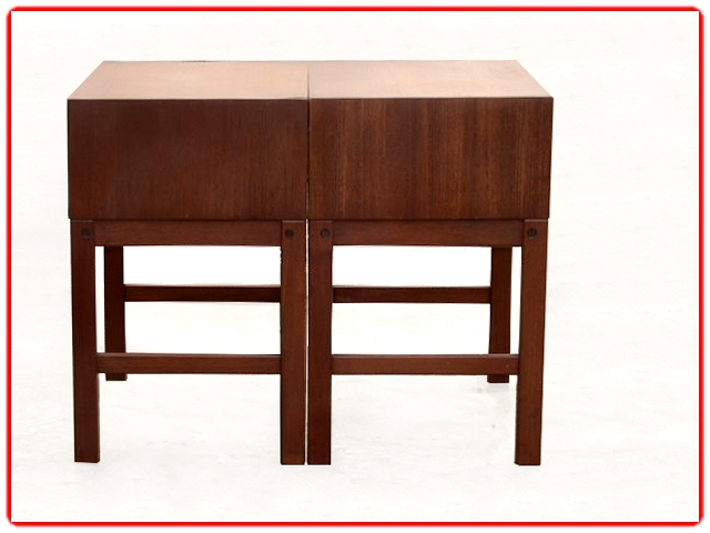 Chevets suédois en teck années 60