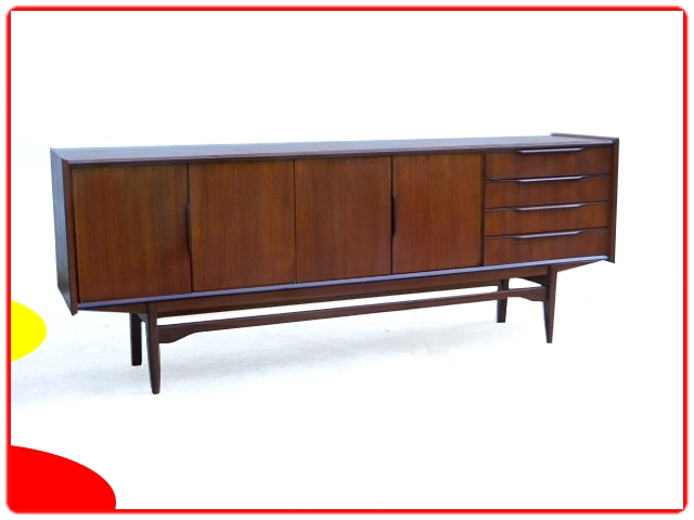 Enfilade scandinave vintage teck