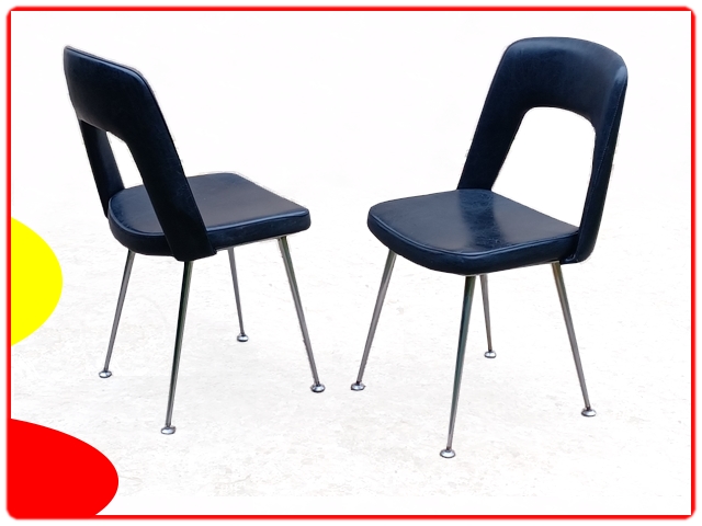 Chaises de bureau design attribuées à Eero Saarinen Knoll International