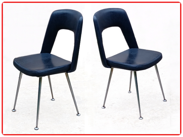 Chaises de bureau design attribuées à Eero Saarinen Knoll International