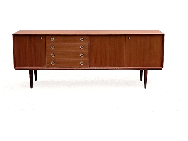 Enfilade scandinave VP teck 1950