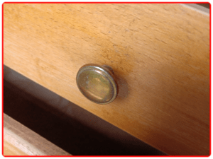 commode miniature travailleuse de couturière