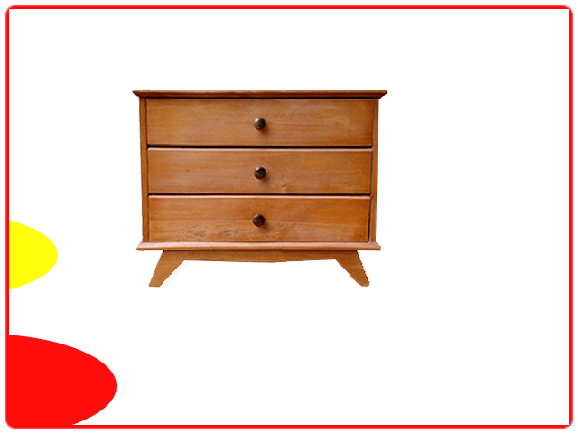 Commode travailleuse vintage miniature Meuble de maitrise