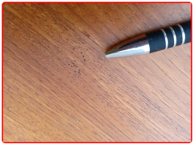 table lb en teck vintage années 60