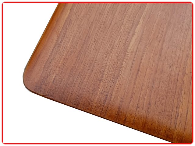 Table à manger teck avec rallonges scandinave