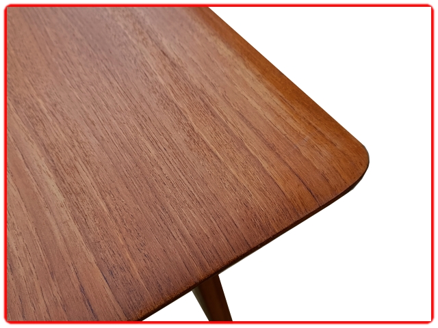 table de repas en teck vintage scandinave