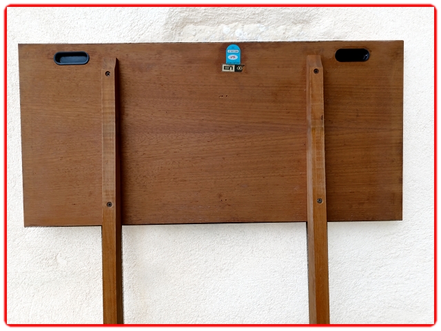 Table de repas en teck avec rallonges