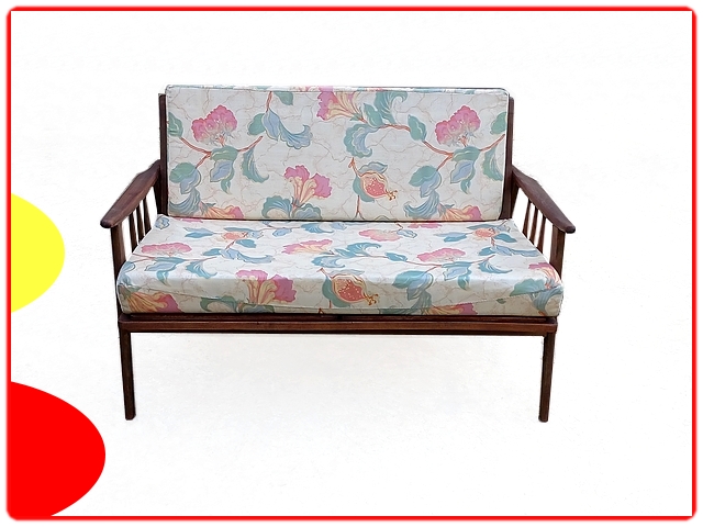 Banquette vintage scandinave