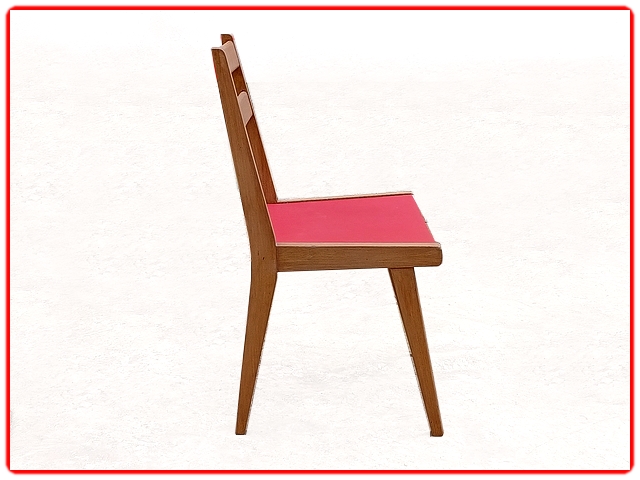 chaises vintage pieds compas