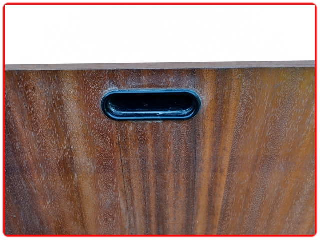 table en teck vintage