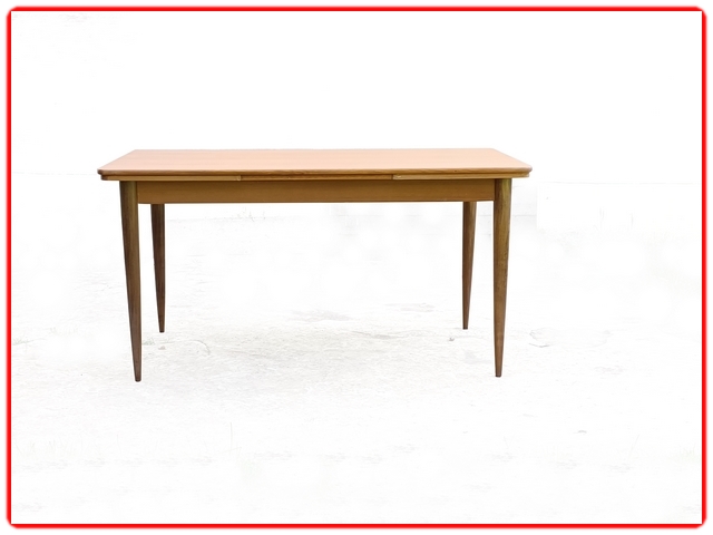 Table de repas scandinave vintage teck