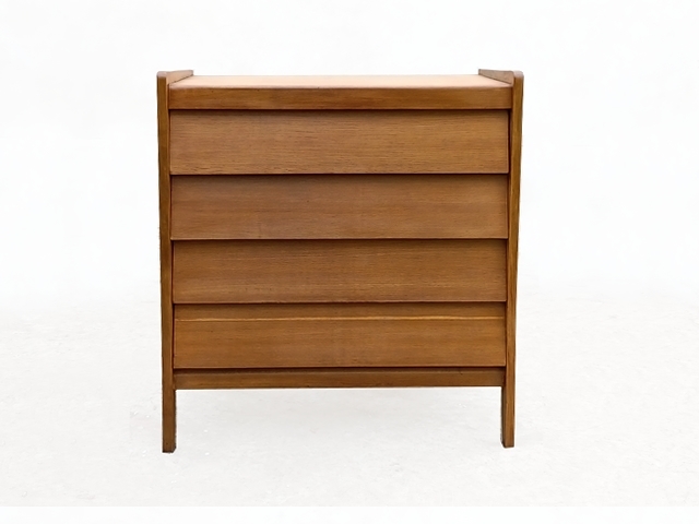 Commode vintage bois clair