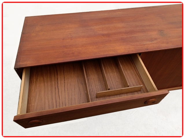 Grane enfilade scandinave vintage teck