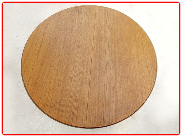 Table ronde scandinave en teck