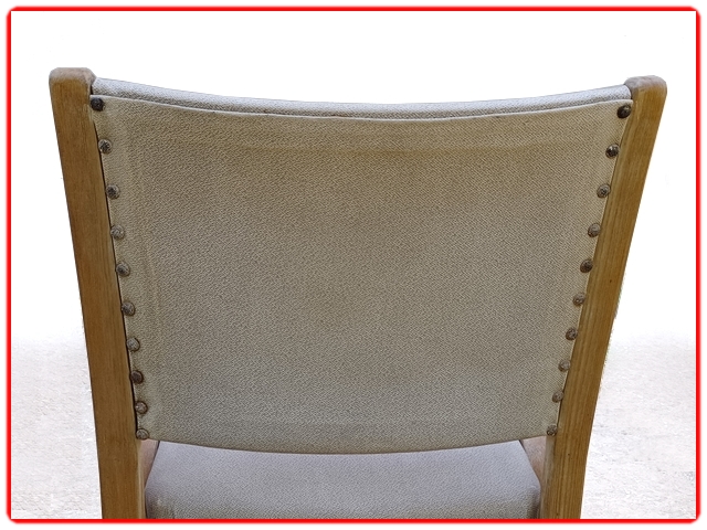 Chaises Bow Wood Steiner vintage 1950