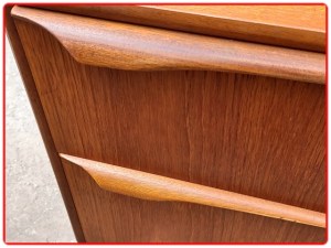 Secrétaire design scandinave en teck