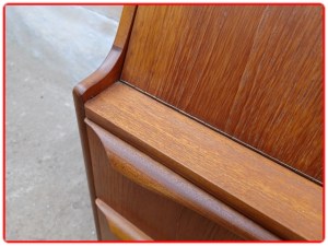 Secrétaire scandinave vintage 1960