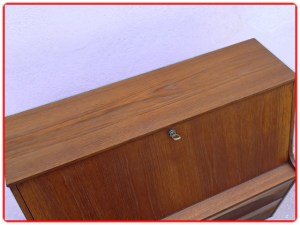 Secrétaire scandinave teck années 60