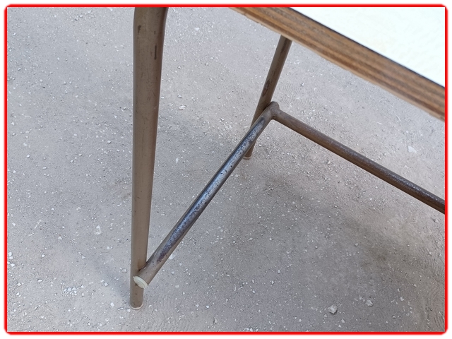 bureau vintage bois formica