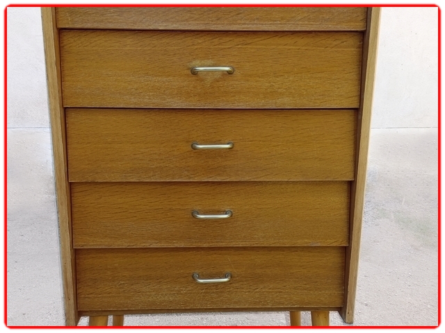 Chiffonnier vintage commode haute