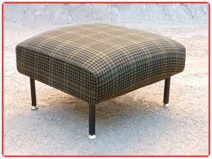 Poufs Steiner vintage 1950