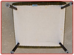 Paire de Poufs Steiner 1950