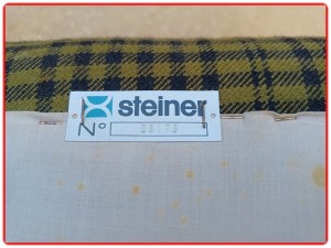 Pouf Steiner vintage