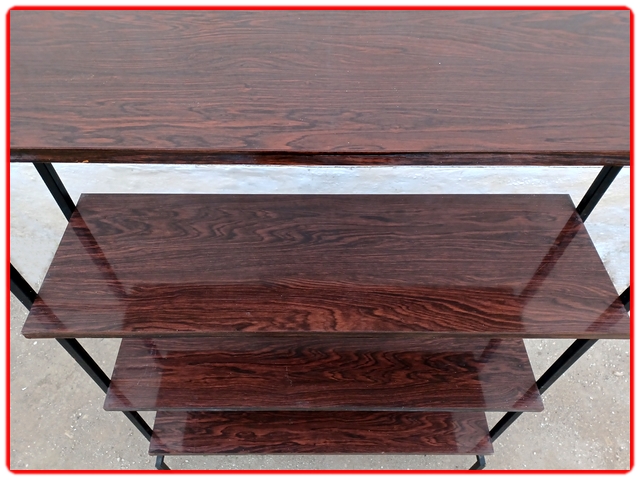 Bibliothèque étagère moderniste 1950