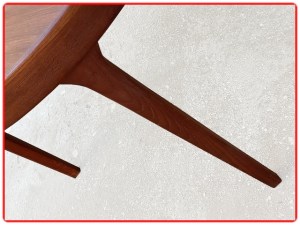 Table scandinave Danemark vintage 1960 teck