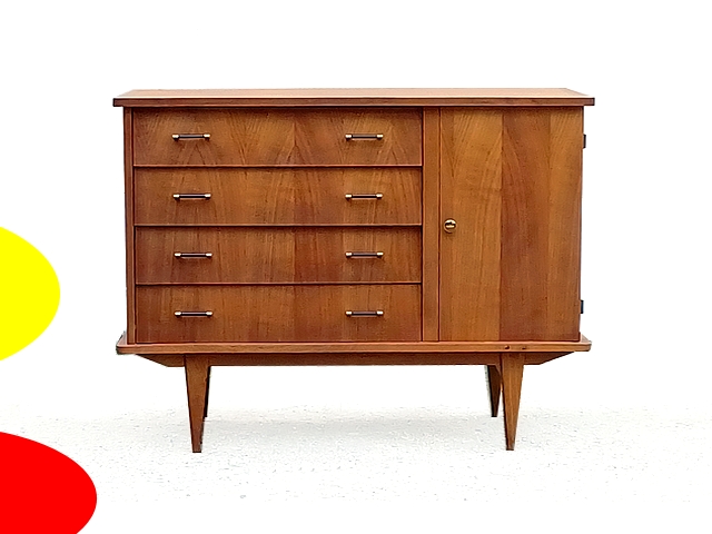 Commode chambre d'enfant buffet  vintage 1950