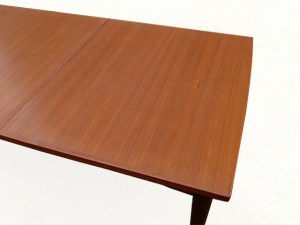 Table à manger teck vintage scandinave