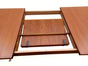 Table à manger teck extensible