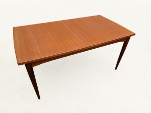 Table à manger teck vintage scandinave